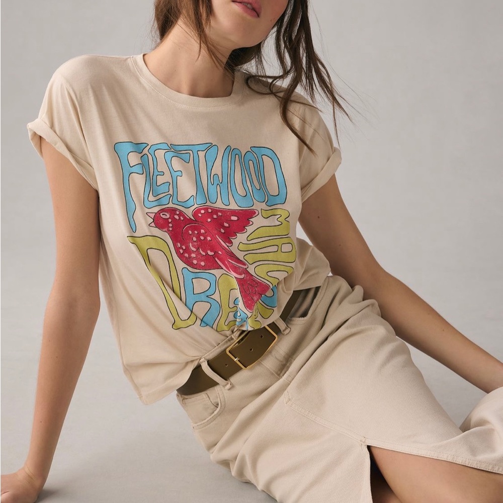 COPY - Anthropologie letluv Fleetwood Mac graphic tee - Picture 2 of 8